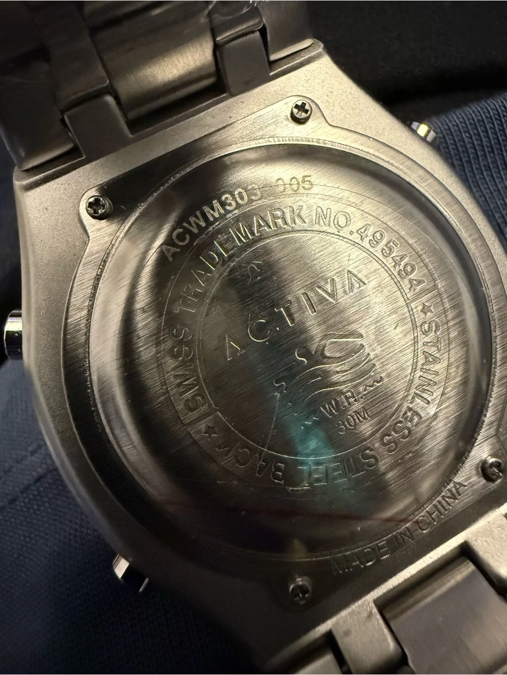 Activa Signal X Invicta Dual Time (Model ACWM303-005) watch